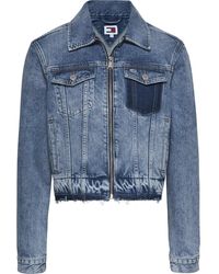 Tommy Hilfiger - Jassen ,Blauw ,Denim Vintage Denim Jacket - Lyst