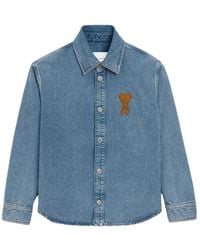Ami Paris - Denim Shirts - Lyst