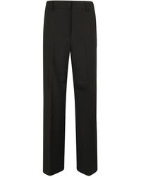 Weekend by Maxmara - Broeken ,Zwart ,Wol Visivo Palazzo Broek - Lyst