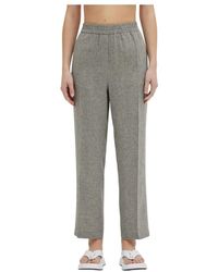 Erika Cavallini Semi Couture - Tapered Trousers - Lyst