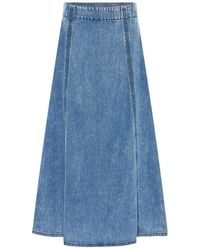 Bruuns Bazaar - Denim Skirts - Lyst