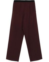 Alysi - Straight Trousers - Lyst