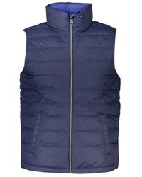 La Martina - Mouwloze Polyamide Jas Met Borduursel En Meerdere Zakken - Lyst