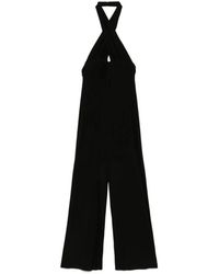 Norma Kamali - Jumpsuits & Playsuits ,Zwart ,Zwarte Jurken Voor Vrouwen - Lyst