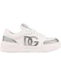 Dolce & Gabbana - Roma leder sneakers made in italy - Lyst