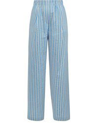Alysi - Trousers > straight trousers - Lyst