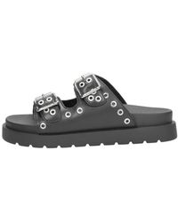 Buffalo - Schoenen ,Zwart ,Eve Ari Open Teen - Lyst