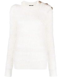 Balmain - Round-Neck Knitwear - Lyst