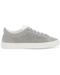 Moorer - Schoenen ,Grijs ,Leer Grijs Gemêleerde Sneakers, Licht En Veelzijdig Voor Elke Dag - Lyst