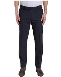 Berwich - Broeken ,Blauw ,Wol Kostuumbroek - Lyst