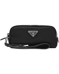 Prada - Zwarte Accessoires. Kleine Draagbare Organizer - Lyst