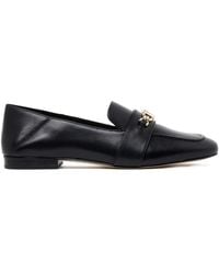 Michael Kors - Schwarzer Tiffanie Loafer Mit-Logo - Lyst