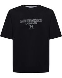 RICHMOND - T-Shirt Mit Frontlogo London X - Lyst