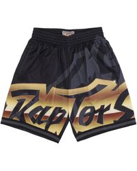 Mitchell & Ness - Nba Big Face Basketball Shorts - Lyst