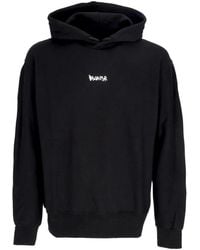 DISCLAIMER - Hoodies & Sweatvesten ,Zwart ,Katoen Zwart/Wit Katoenen Hoodie - Lyst