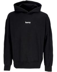 DISCLAIMER - Hoodies & Sweatvesten ,Zwart ,Katoen Zwart/Wit Katoenen Hoodie - Lyst