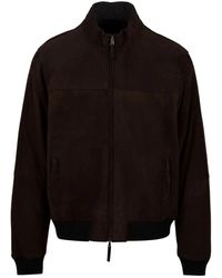 The Jack Leathers - Chelsea Bruine Leren Jassen - Lyst