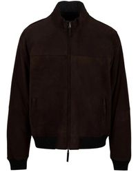 The Jack Leathers - Chelsea Bruine Leren Jassen - Lyst