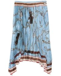 Acne Studios - Rokken ,Veelkleurig ,Denim Midi Rok - Lyst