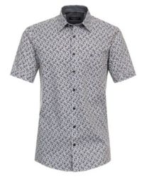 CASA MODA - Herren Kurzarm Business Hemd - Lyst
