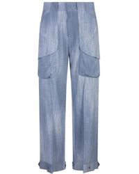 Ermanno Scervino - Straight trousers - Lyst