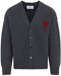 Ami Paris - Cardigans - Lyst