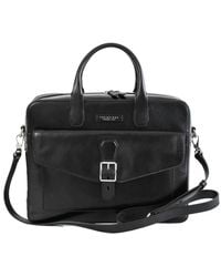 The Bridge - Tassen ,Zwart ,Leer Nero Uomo Leren Schoudertas - Lyst