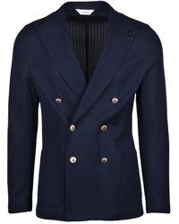 Paoloni - Blazer Doppiopetto - Lyst
