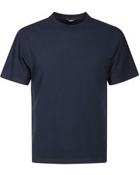 K-Way - Tops ,Blauw ,Katoen Witte Ice Cotton T-Shirt - Lyst