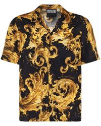 Versace Jeans Couture - Short Sleeve Shirts - Lyst
