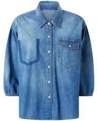 Pinko - Denim Shirts - Lyst