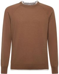 Eleventy - Round-Neck Knitwear - Lyst