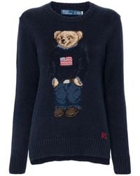 Polo Ralph Lauren - Graphic Crew Neck Sweater - Lyst