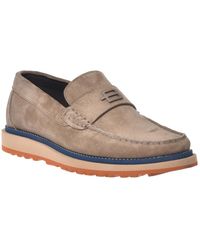 Baldinini - Loafer in taupe suede - Lyst