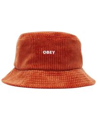 Obey - Bold Cord Bucket Hat - Lyst