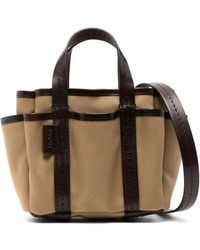 Max Mara - Tassen ,Bruin ,Leer Gardenca Xs Handtas - Lyst