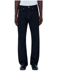 Our Legacy - Jeans ,Zwart ,Katoen Third Cut Selvedge Jeans - Lyst
