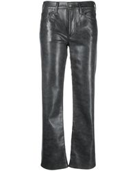 Agolde - Leather trousers - Lyst