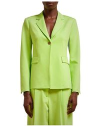 Liviana Conti - Milano blazer mit einem knopf - Lyst