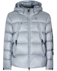 OUTHERE - Jassen ,Blauw ,Leer Strife Cloud Ripstop Jacket - Lyst
