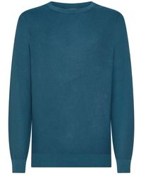 Sun 68 - Vintage Pullover 100% Baumwolle Langarm - Lyst
