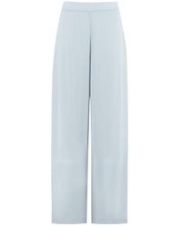Clips - Wijde Broek Met Elastische Taille - Lyst