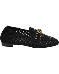 Kurt Geiger - Kristall Spitze Flache Schuhe - Lyst