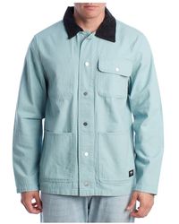 Vans - Jassen ,Blauw ,Katoen Drill Chore Jacket - Lyst