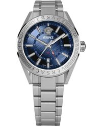 Versace - V-Code Gmt Watch - Lyst
