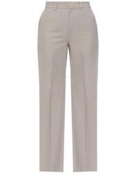 Victoria Beckham - Straight Trousers - Lyst