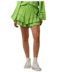 Harper & Yve - Rokken ,Groen ,Groene Minirok Yanick-Sh - Lyst