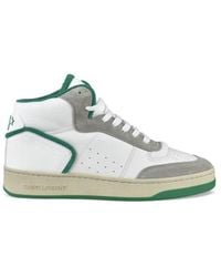 Saint Laurent - Sl/80 High-Top Sneakers - Lyst