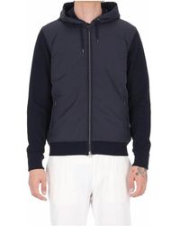 Herno - Giubbino Bomber Bimateriale - Lyst