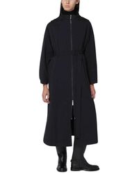 Herno - Jassen ,Zwart ,Nylon Laminar Trenchcoat - Lyst